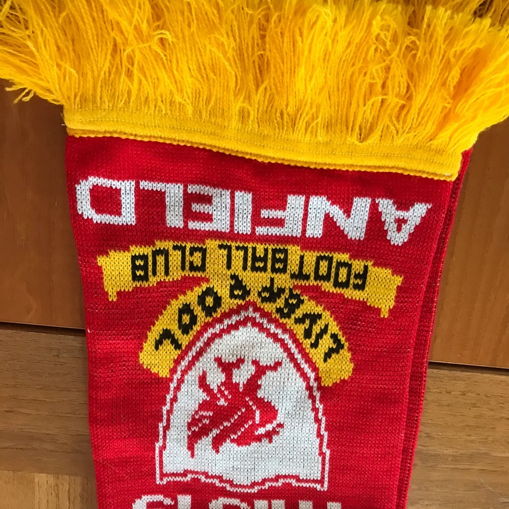 Liverpool FC 'This Is Anfield' Red & Yellow Scarf - Picture 10 of 11
